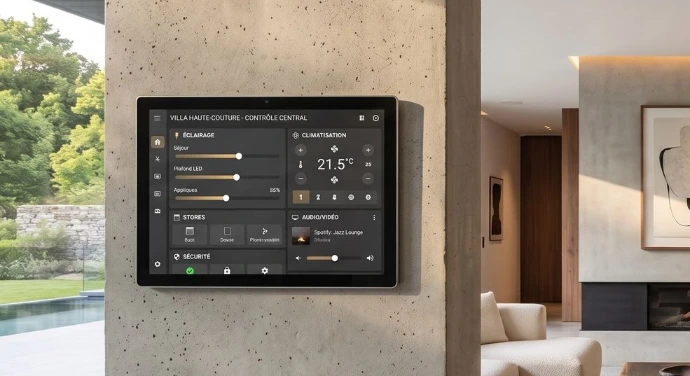 Panneau de contrôle KNX